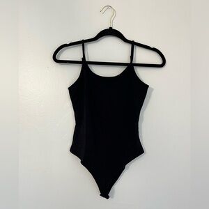Women's black bodysuit, medium size, Heart on your sleeve brand